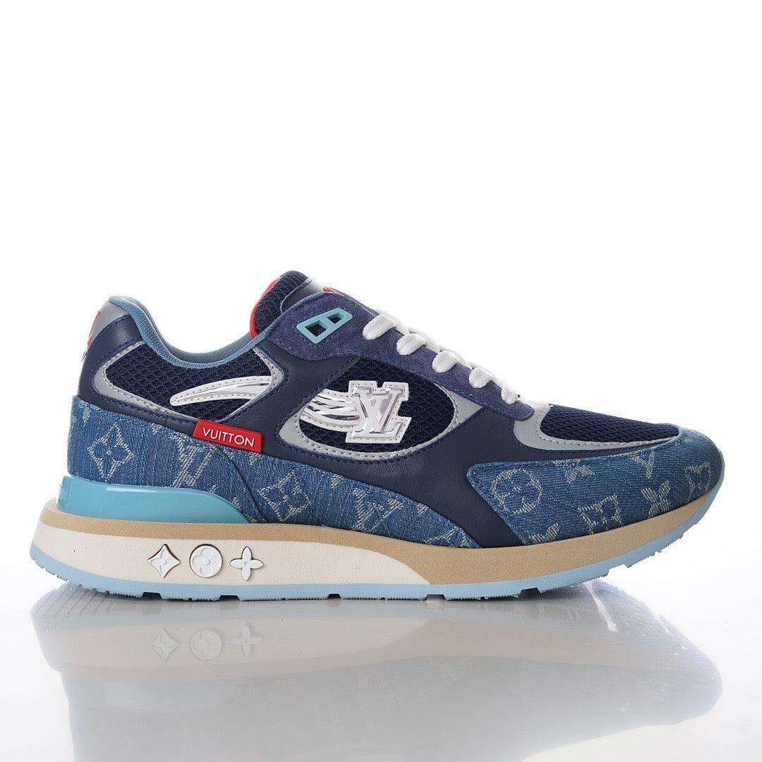 LUV Run Away Monogram denim Sneakers-110 Designer Sneakers