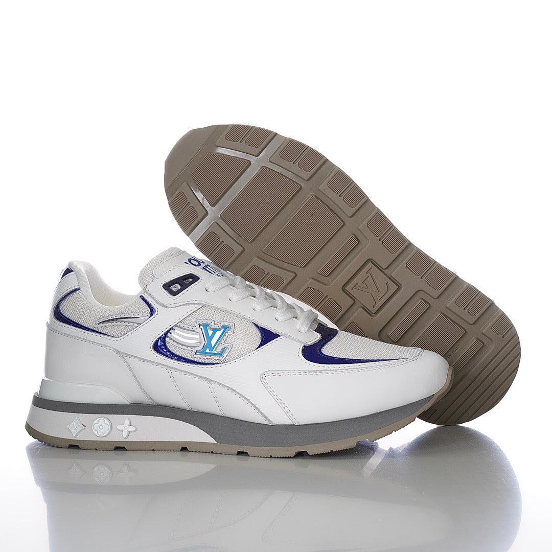 LUV Run Away White Sneakers-112 Designer Sneakers