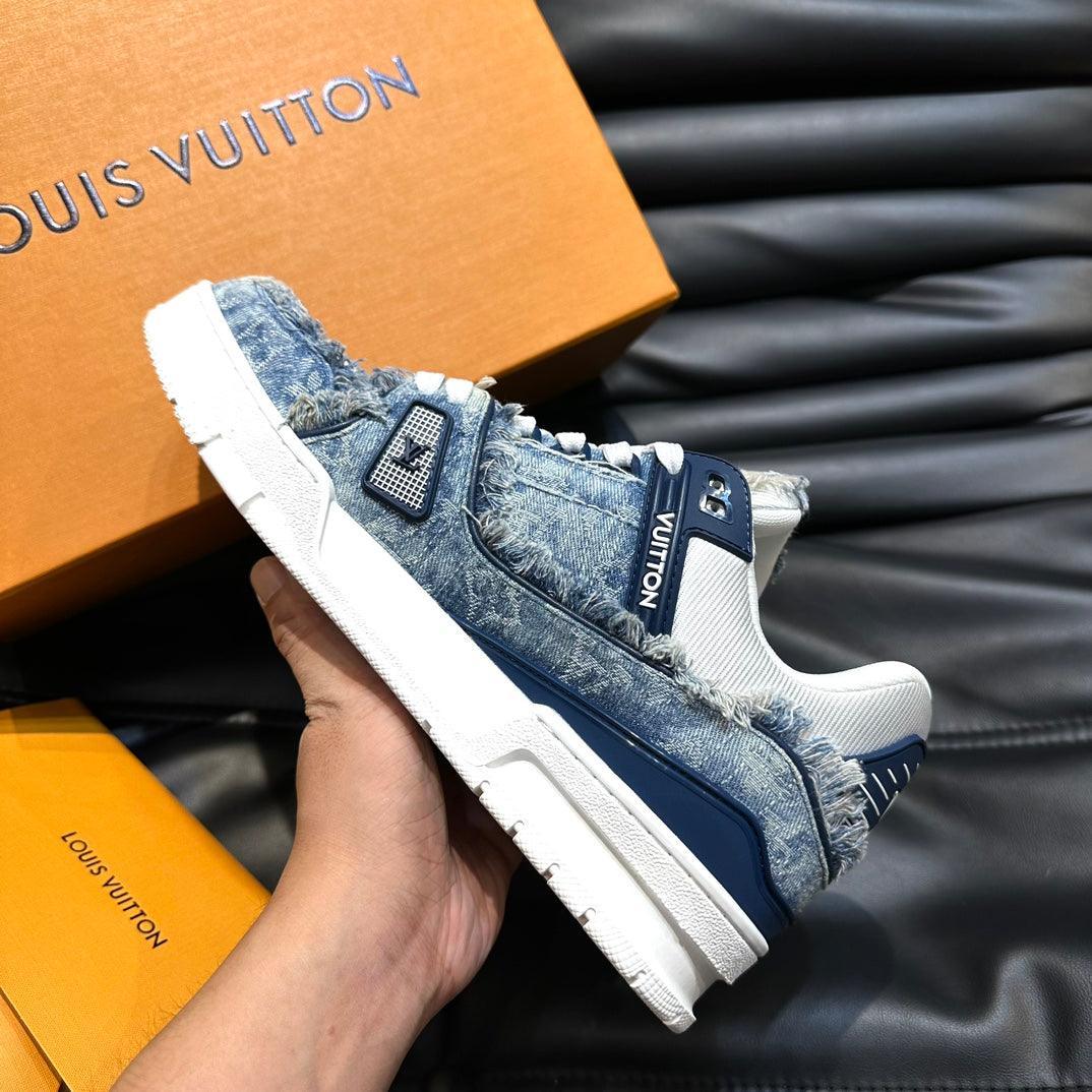 LUV Trainer Blue Denim Sneakers -070 Designer Sneakers