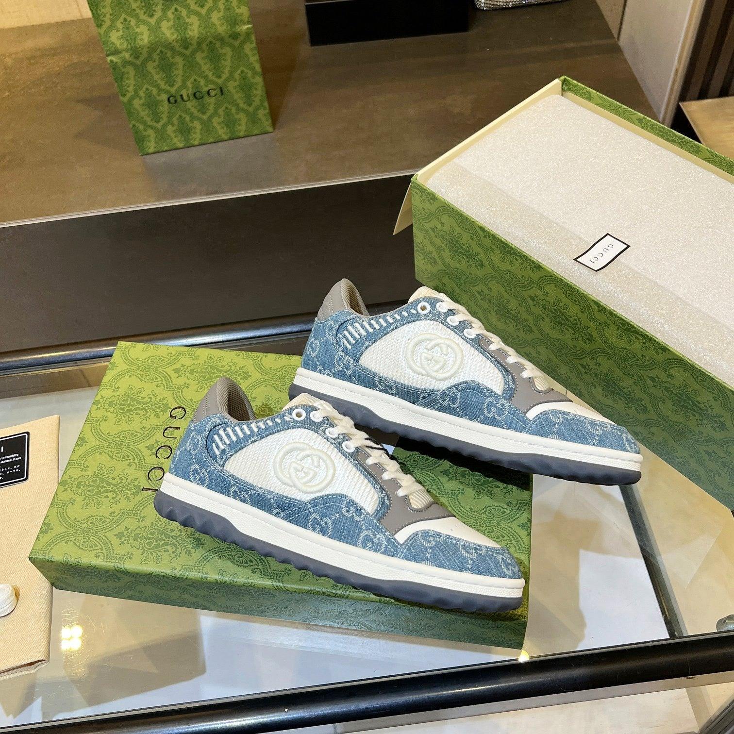 GCI Blue Denim Mac80 Sneakers-180 Designer Sneakers