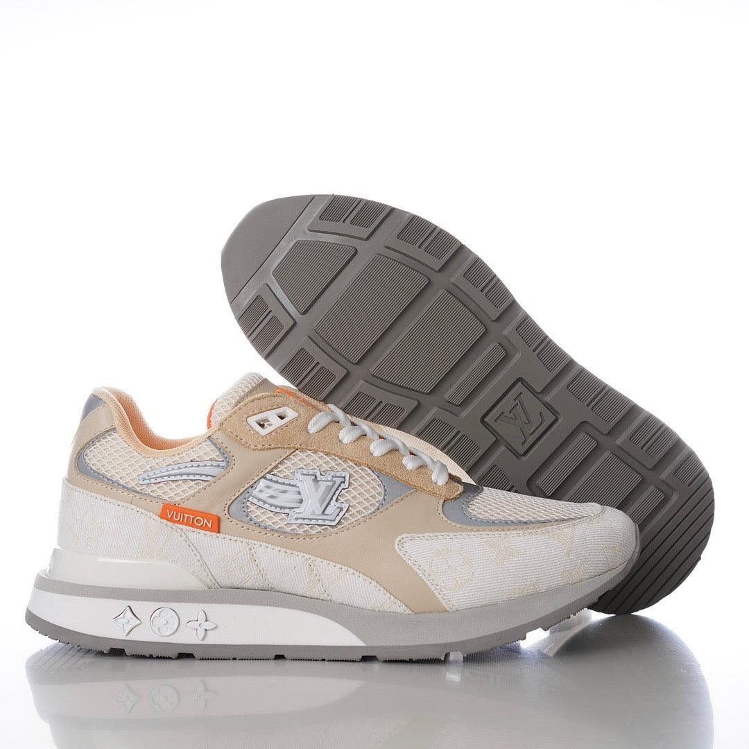 LUV Run Away Creme Sneakers-111 Designer Sneakers