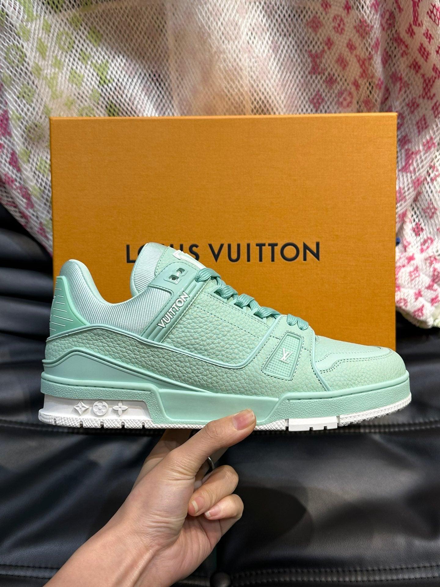 LUV Lime Green Trainer Sneakers-084 Designer Sneakers