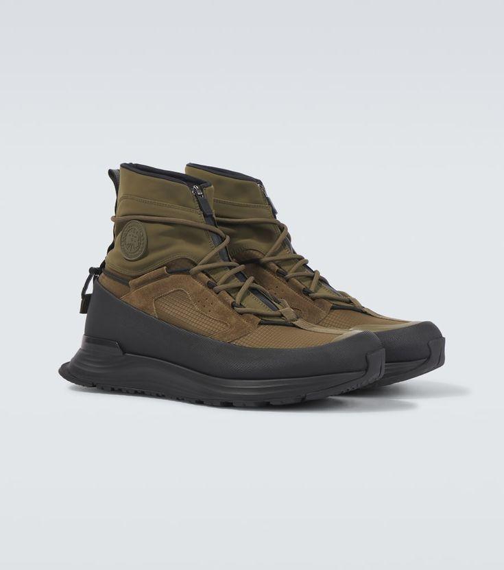 CG Glacier Trail High Top Green Sneakers-212 Designer Sneakers