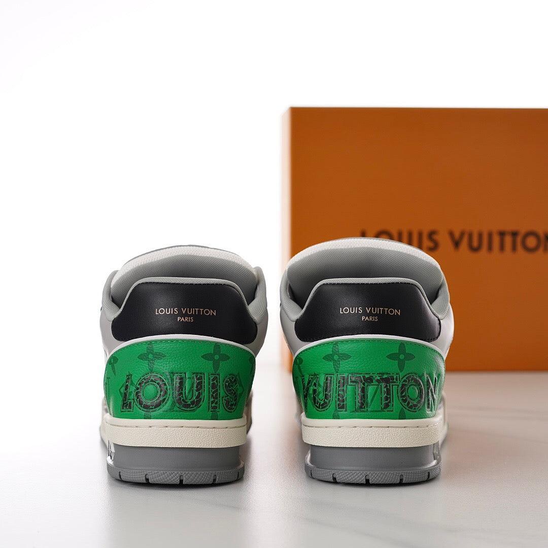LUV Trainer Green Sneakers-093 Designer Sneakers