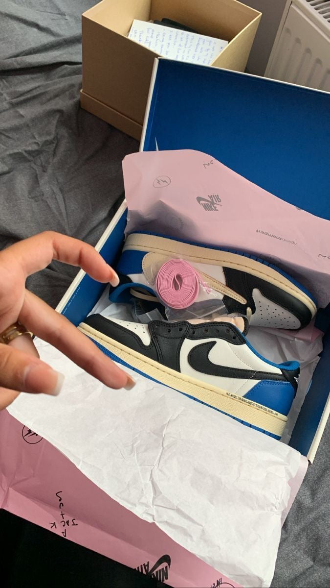 Custom Fragment x Travis Scott x Air Jordan 1 Low DM7866 140 luxurysteps