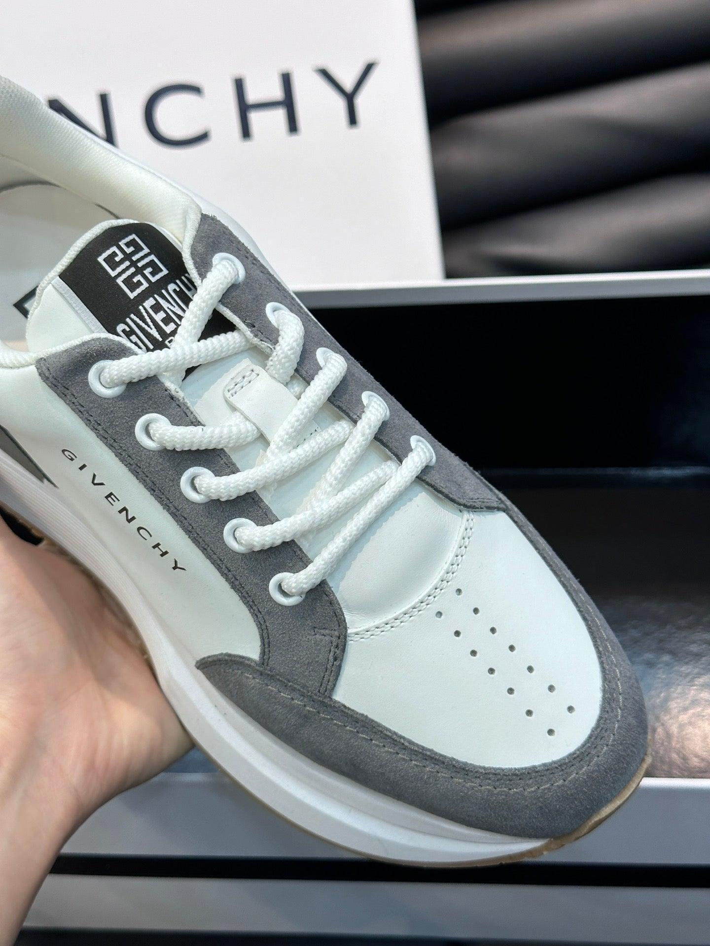 GVC Grey and White Sneakers-019 Designer Sneakers