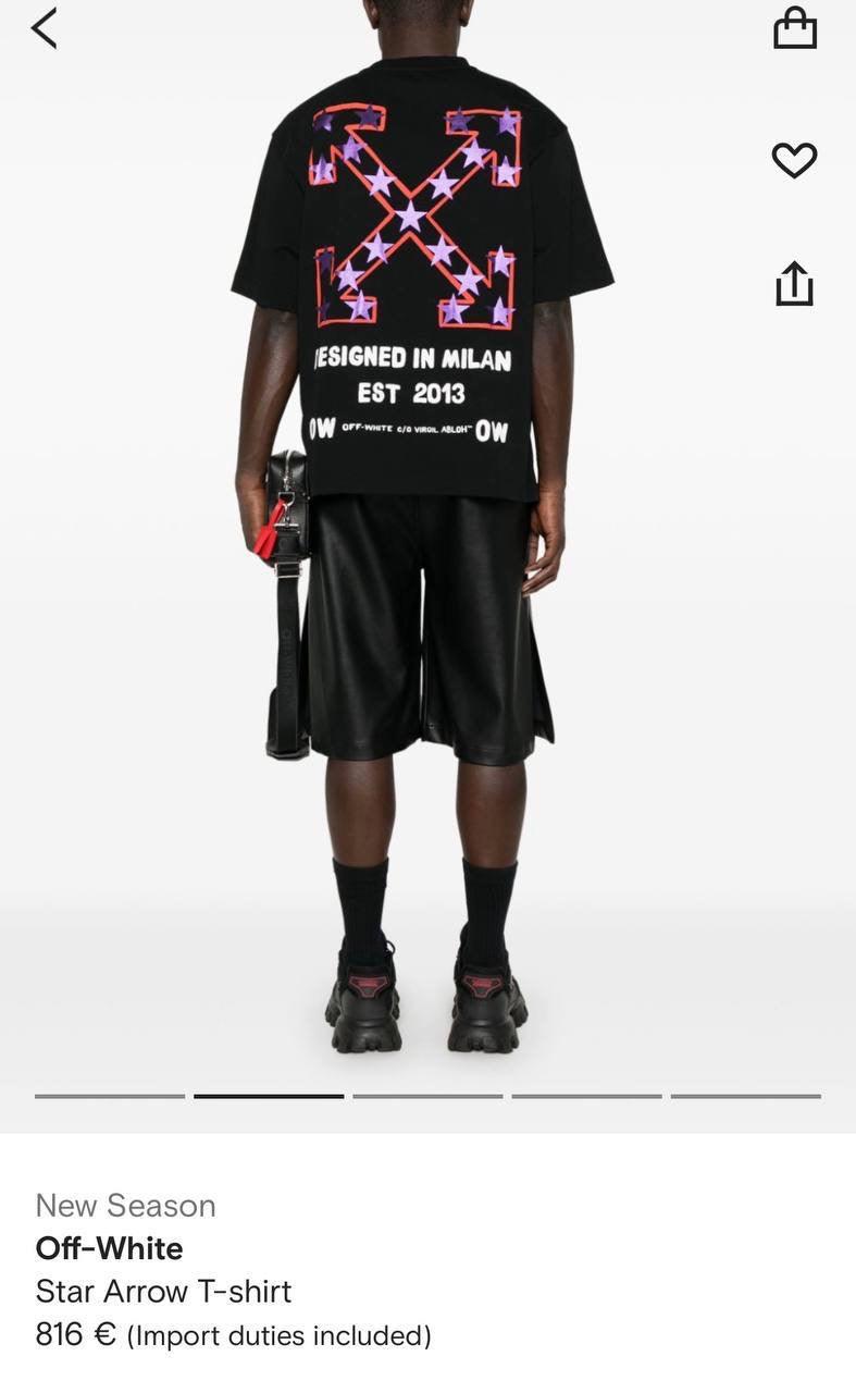 GoatLv® - OFF WHITE T-Shirt 0012 GoatLv