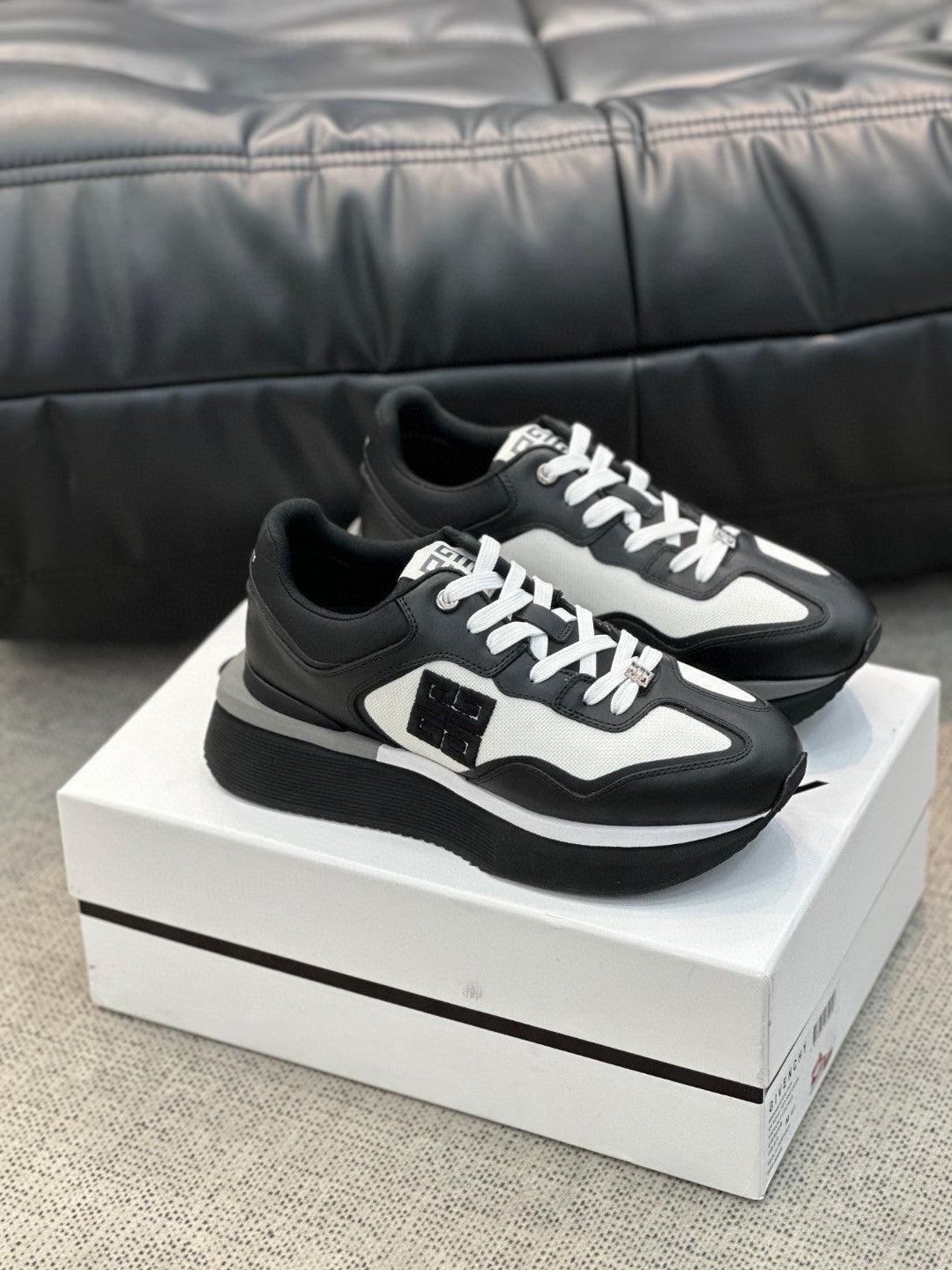 GVC Black and White Sneakers-015 Designer Sneakers
