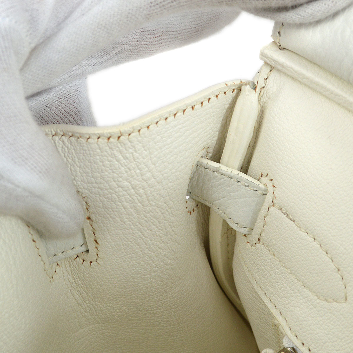 White Taurillon Clemence Kilta bags