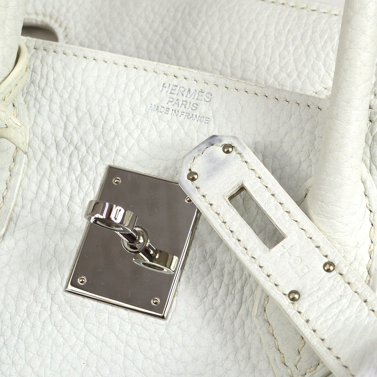 White Taurillon Clemence Kilta bags
