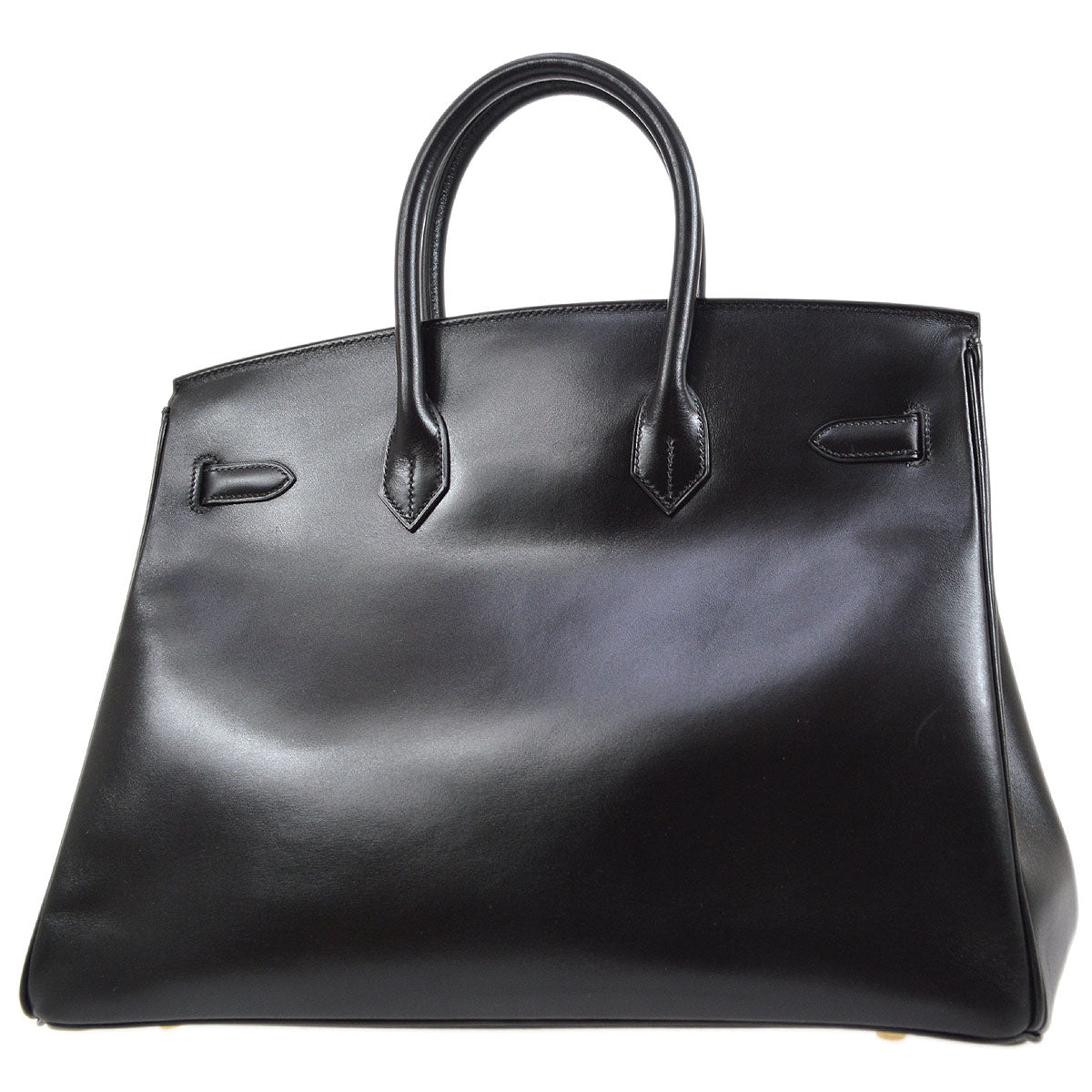 BIRKIN 35 Black Box calf Kilta bags
