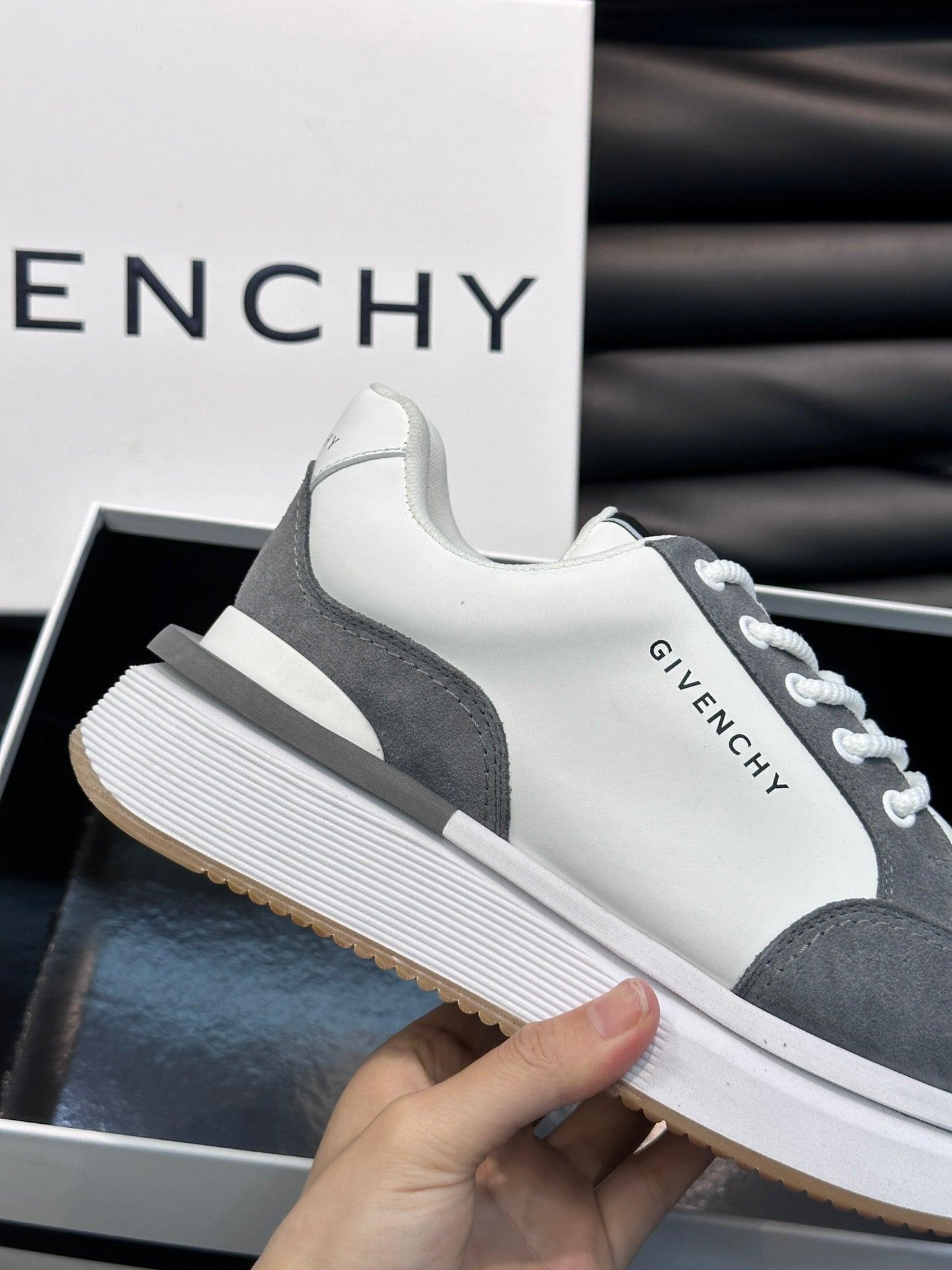 GVC Grey and White Sneakers-019 Designer Sneakers