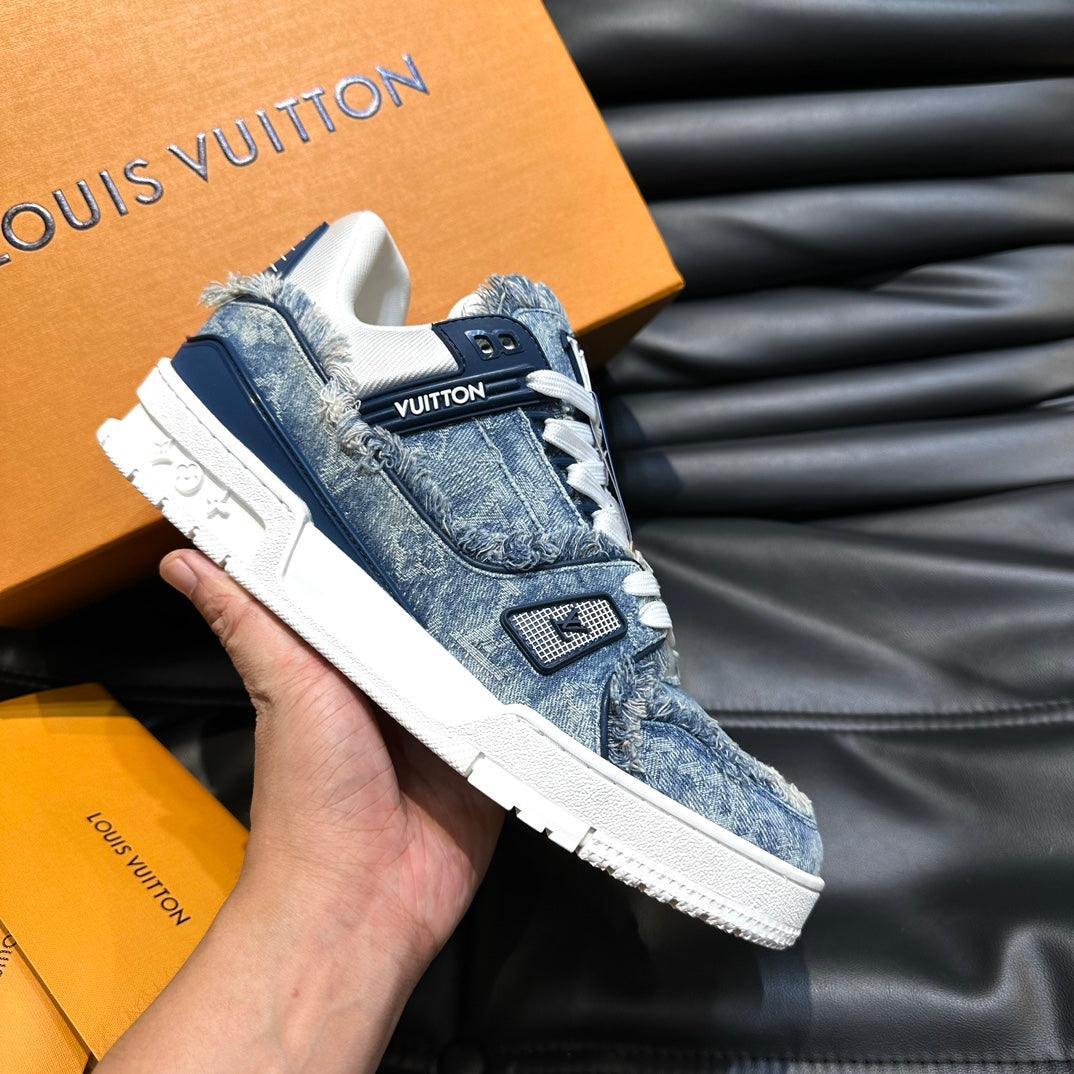 LUV Trainer Blue Denim Sneakers -070 Designer Sneakers