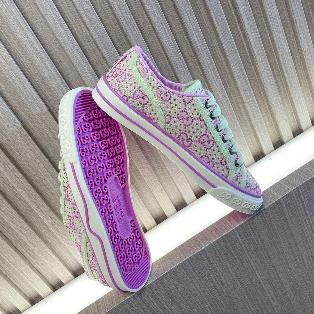 GCI Pink Tennis Sneakers-045 Designer Sneakers