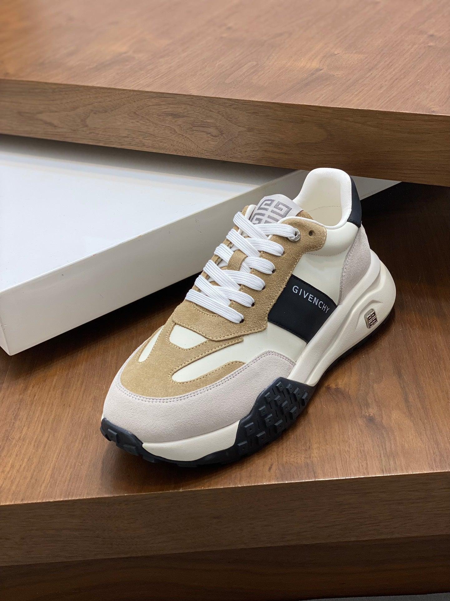 GVC Brown Runner Sneakers-022 Designer Sneakers