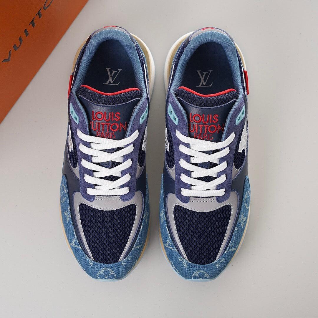 LUV Run Away Monogram denim Sneakers-110 Designer Sneakers