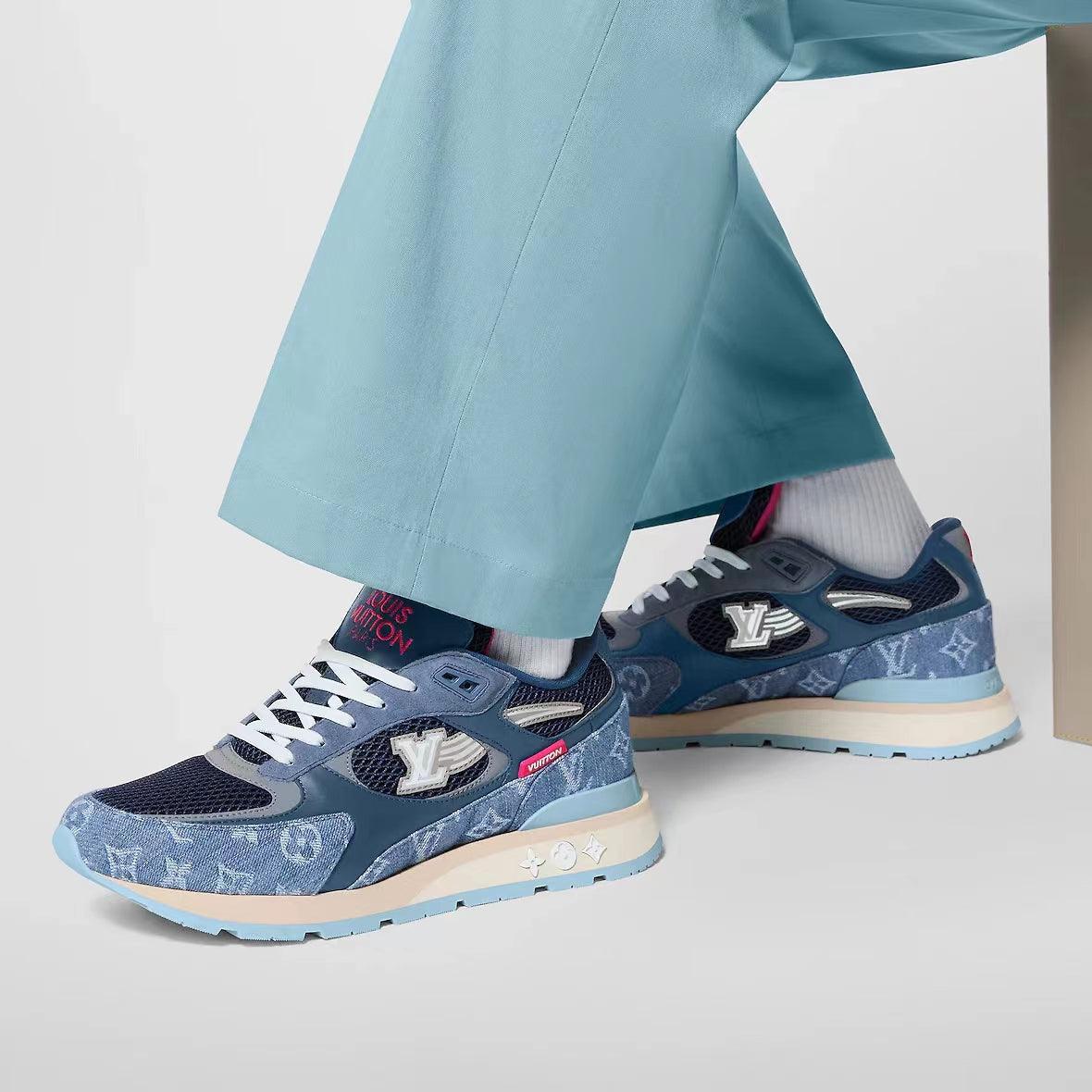 LUV Run Away Monogram denim Sneakers-110 Designer Sneakers