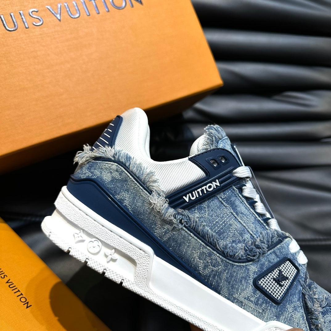 LUV Trainer Blue Denim Sneakers -070 Designer Sneakers
