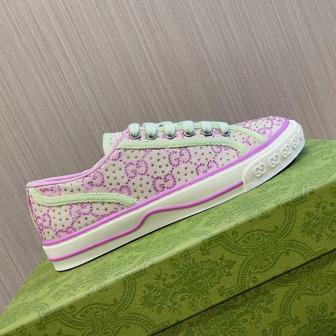GCI Pink Tennis Sneakers-045 Designer Sneakers