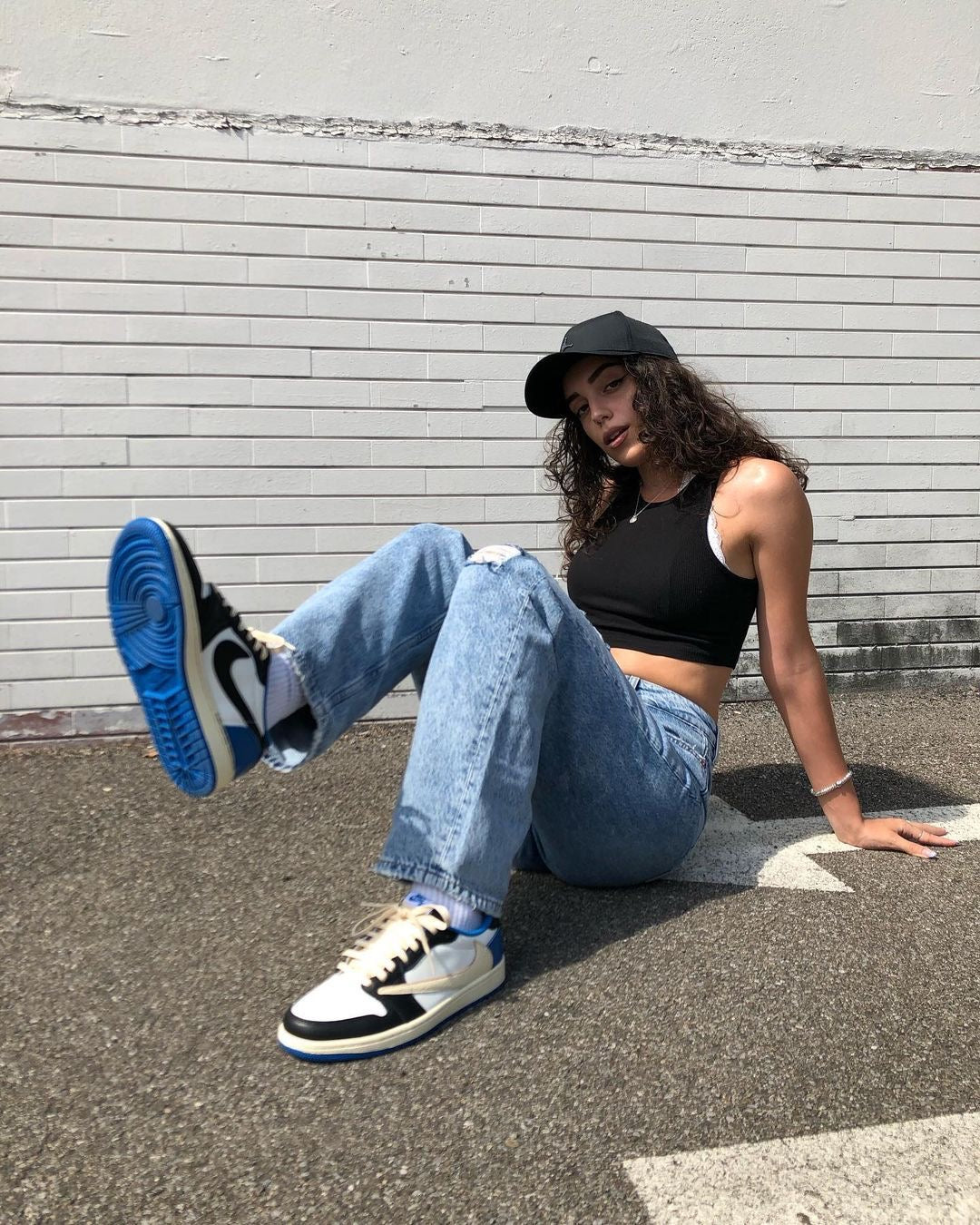 Custom Fragment x Travis Scott x Air Jordan 1 Low DM7866 140 luxurysteps