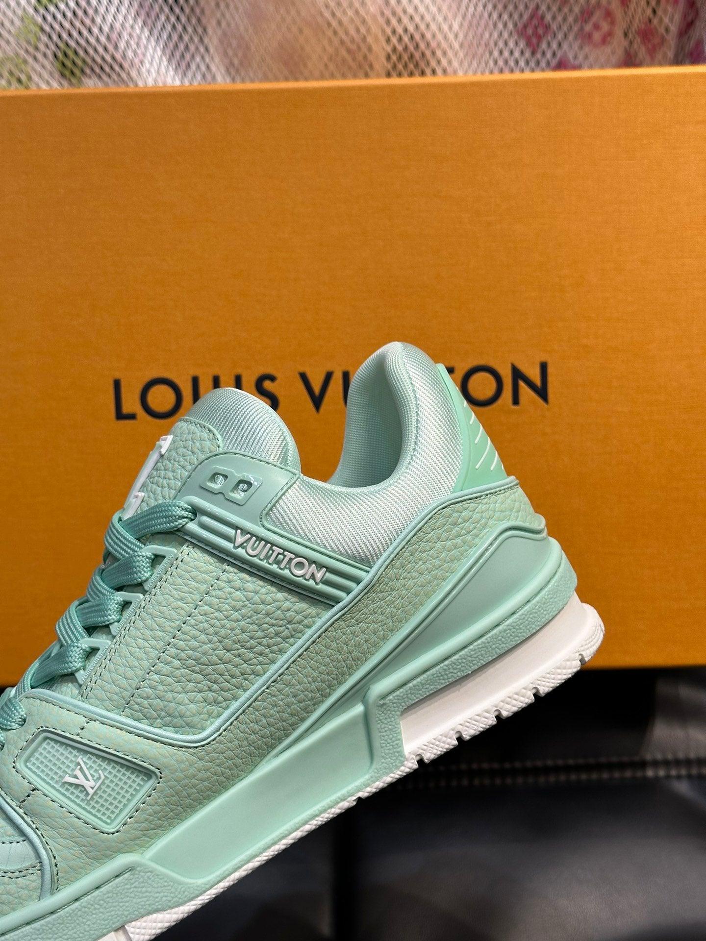 LUV Lime Green Trainer Sneakers-084 Designer Sneakers