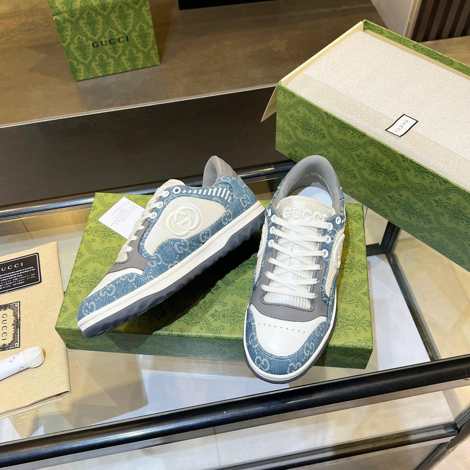 GCI Blue Denim Mac80 Sneakers-180 Designer Sneakers