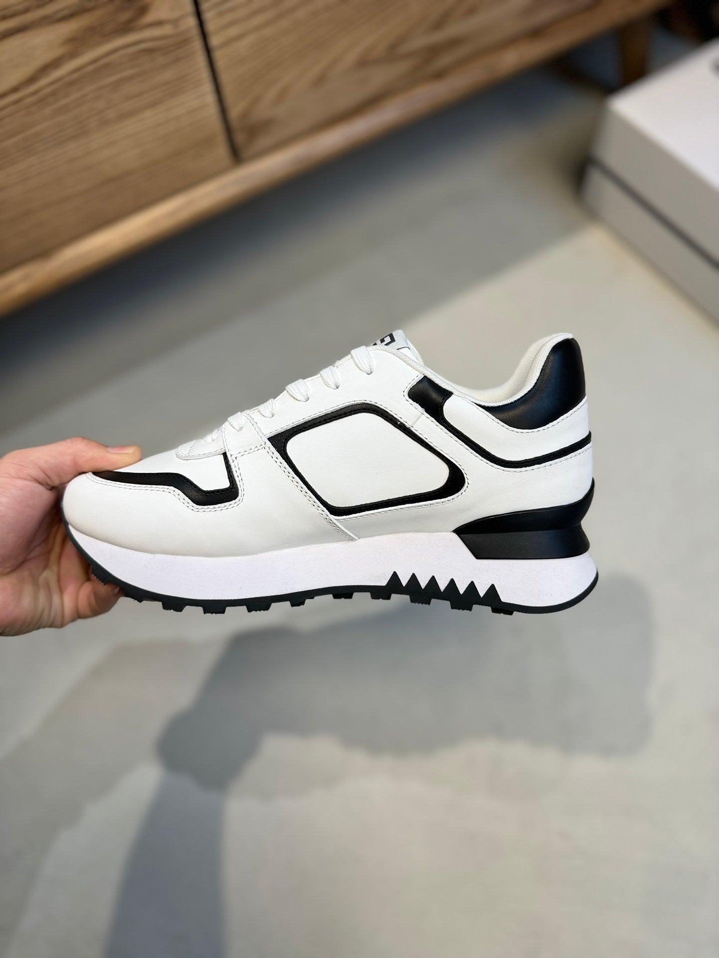 GVC Black and White Sneakers-018 Designer Sneakers