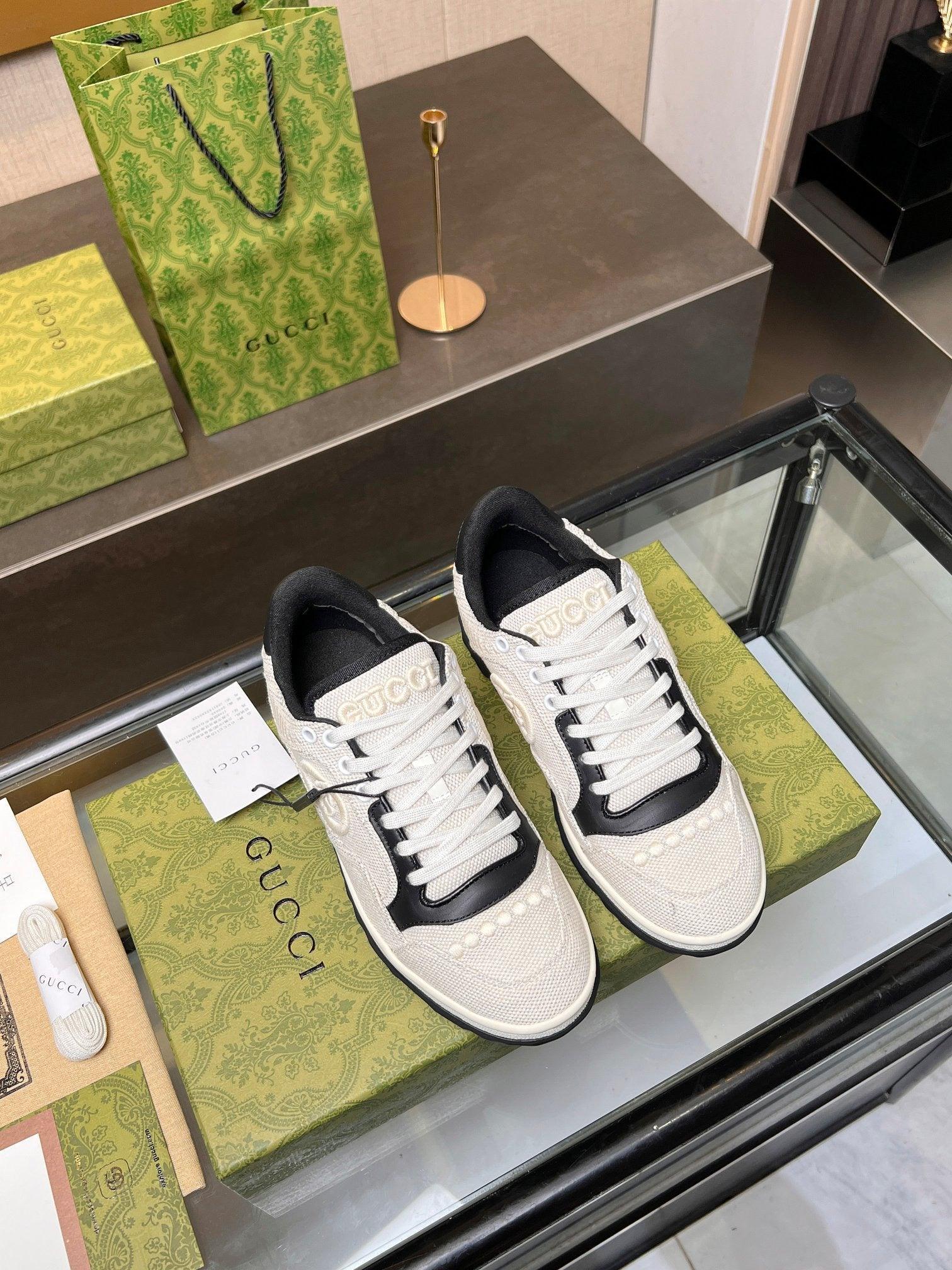 GCI Black and White MAC80 Sneakers-041 Designer Sneakers