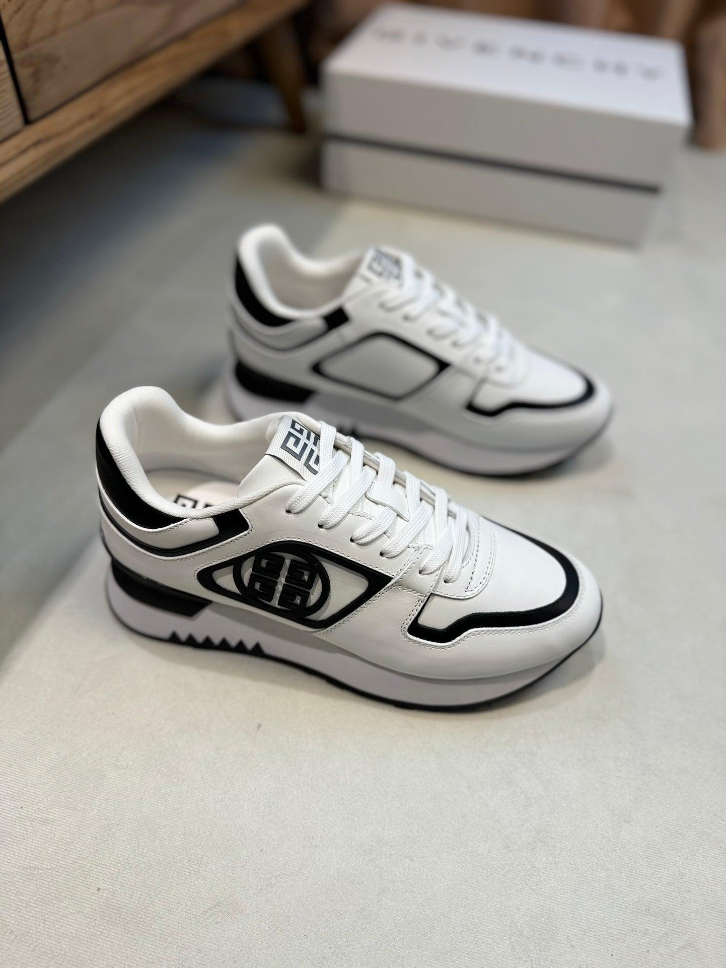 GVC Black and White Sneakers-018 Designer Sneakers
