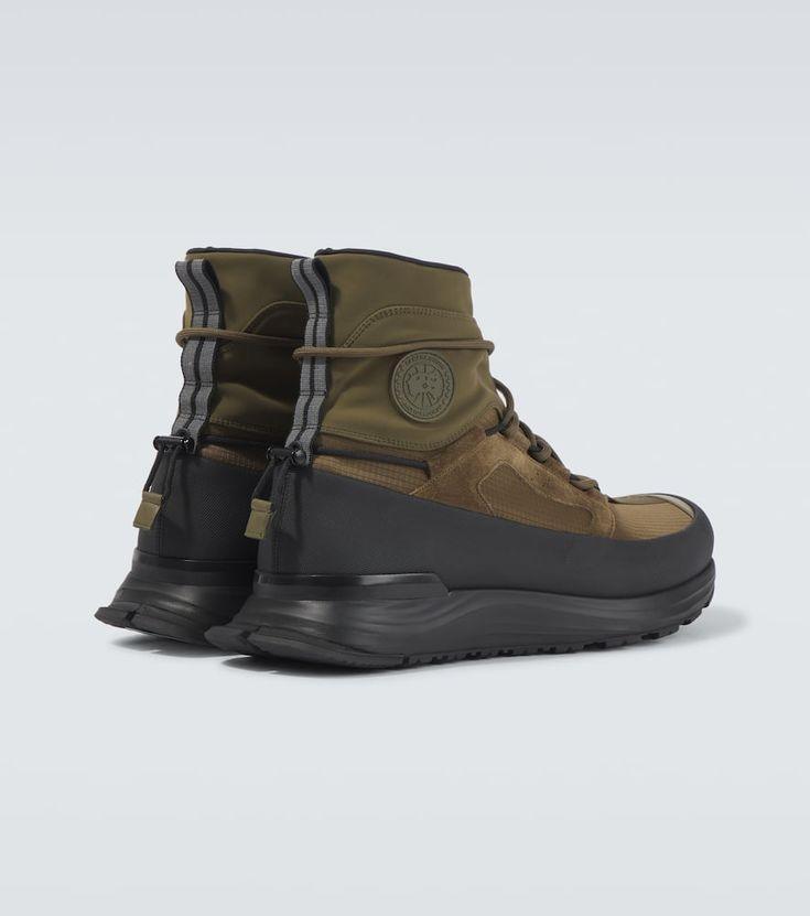 CG Glacier Trail High Top Green Sneakers-212 Designer Sneakers