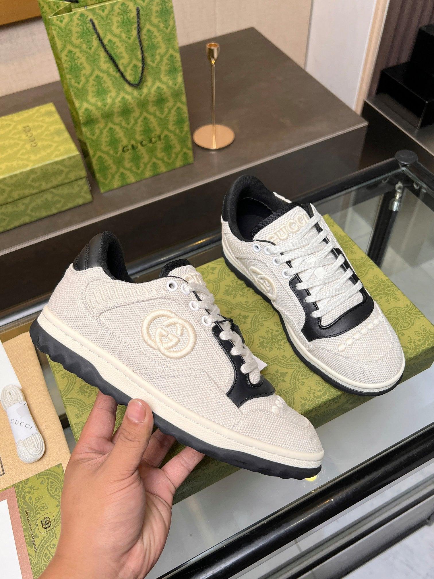 GCI Black and White MAC80 Sneakers-041 Designer Sneakers