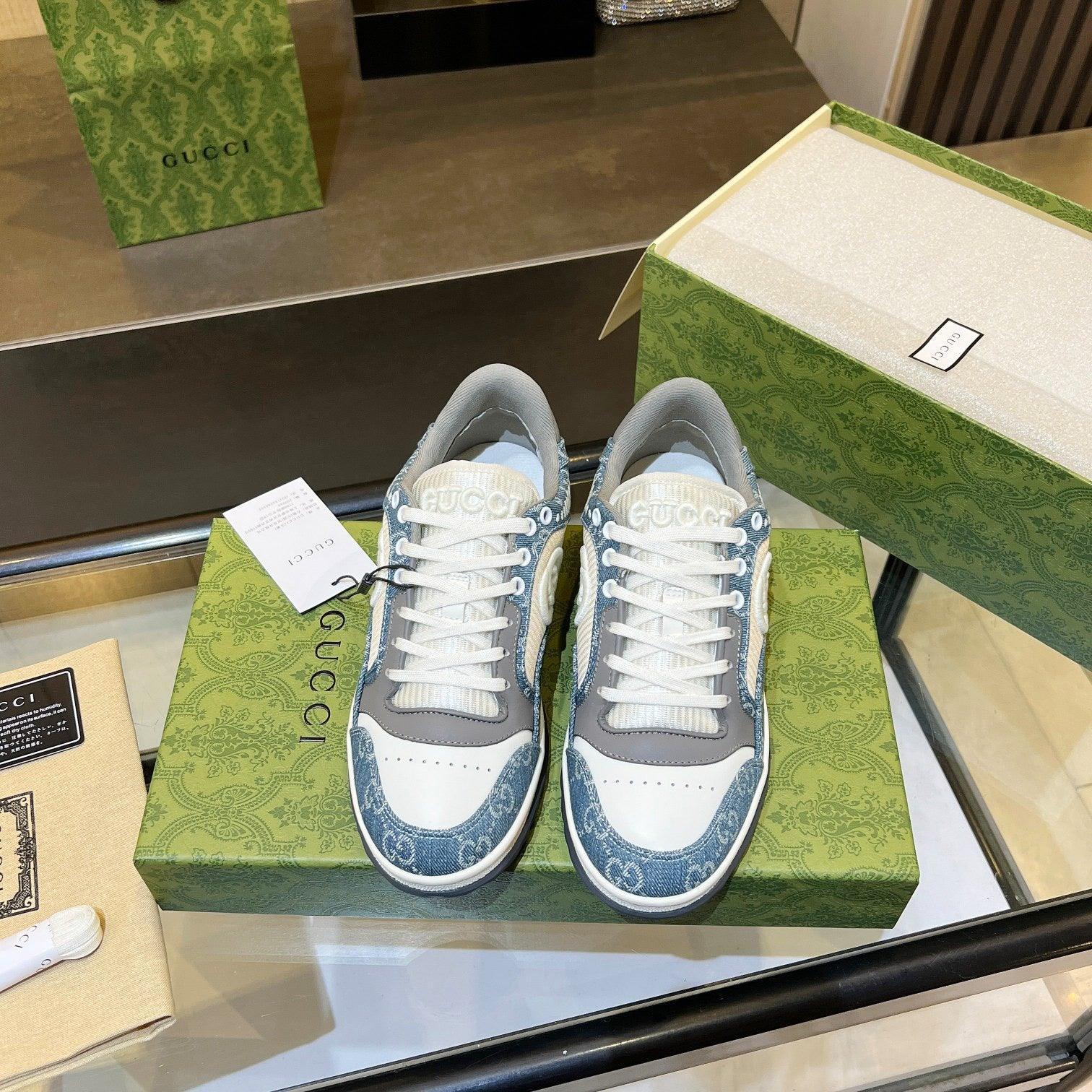 GCI Blue Denim Mac80 Sneakers-180 Designer Sneakers