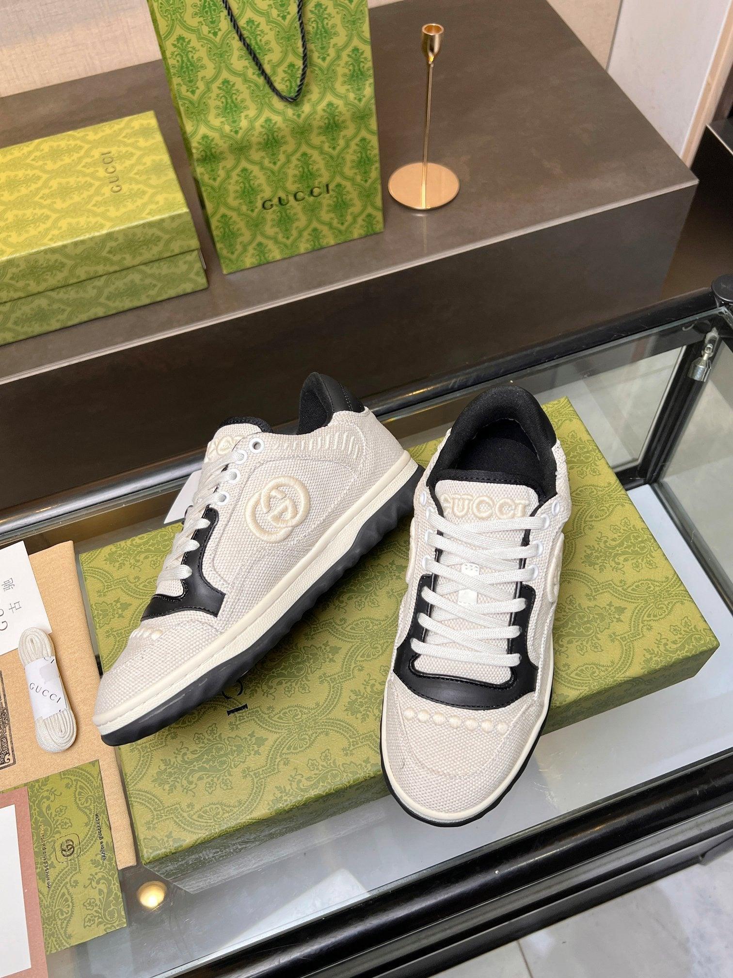 GCI Black and White MAC80 Sneakers-041 Designer Sneakers