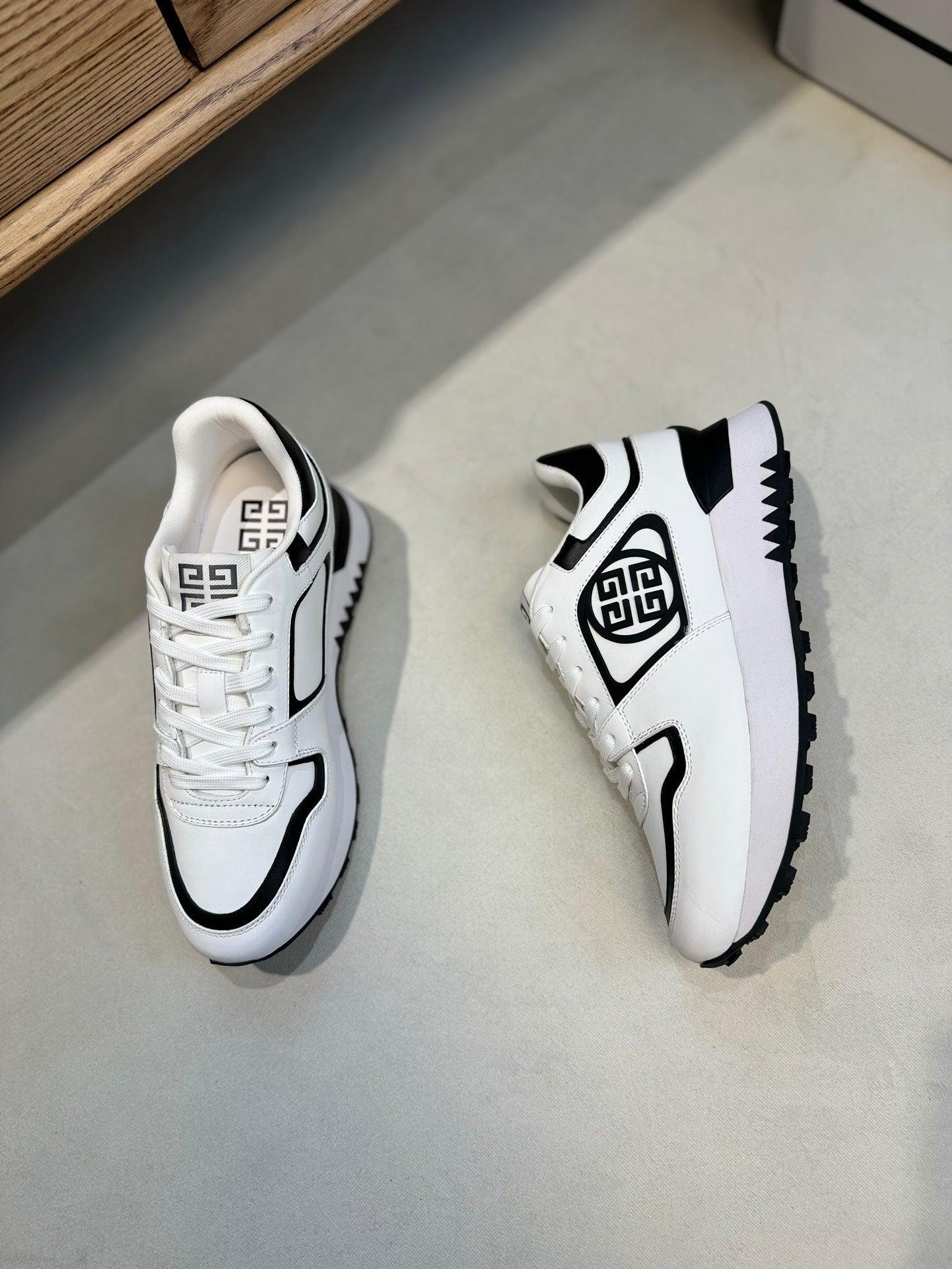GVC Black and White Sneakers-018 Designer Sneakers