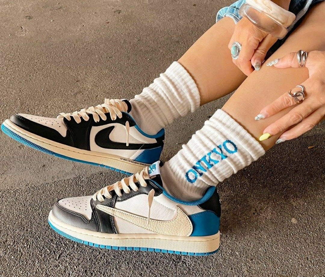Custom Fragment x Travis Scott x Air Jordan 1 Low DM7866 140 luxurysteps