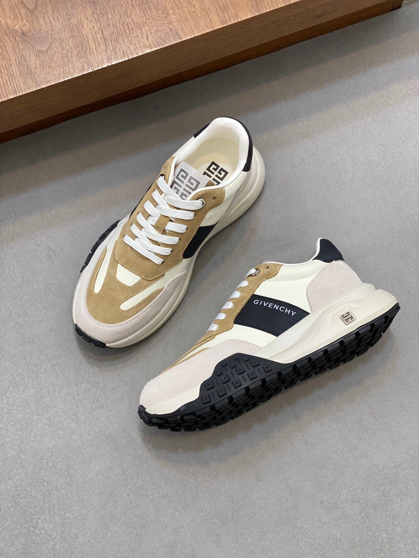 GVC Brown Runner Sneakers-022 Designer Sneakers