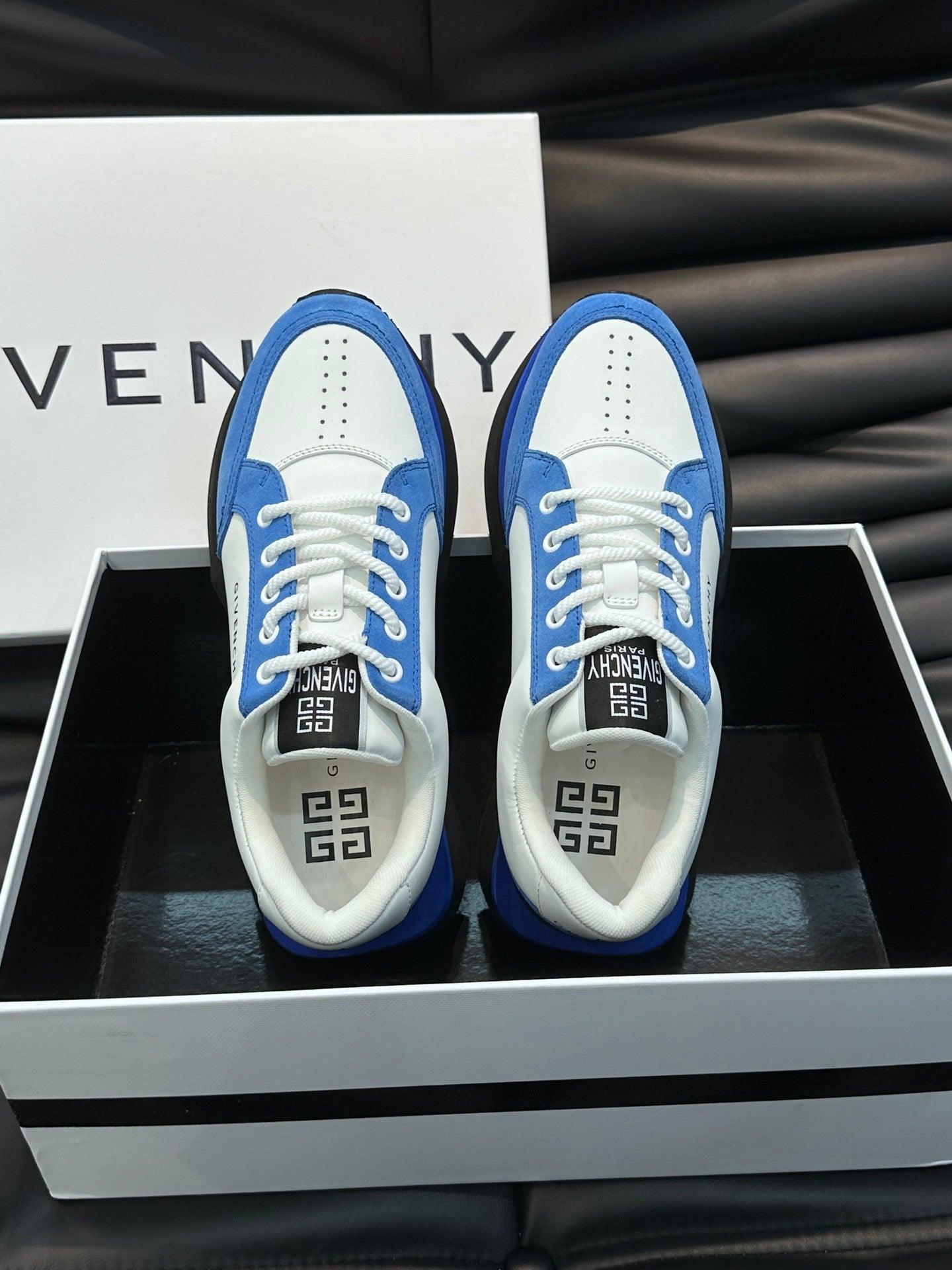 GVC Blue and White Sneakers-017 Designer Sneakers