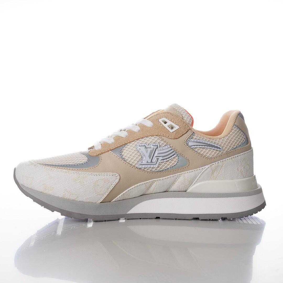 LUV Run Away Creme Sneakers-111 Designer Sneakers