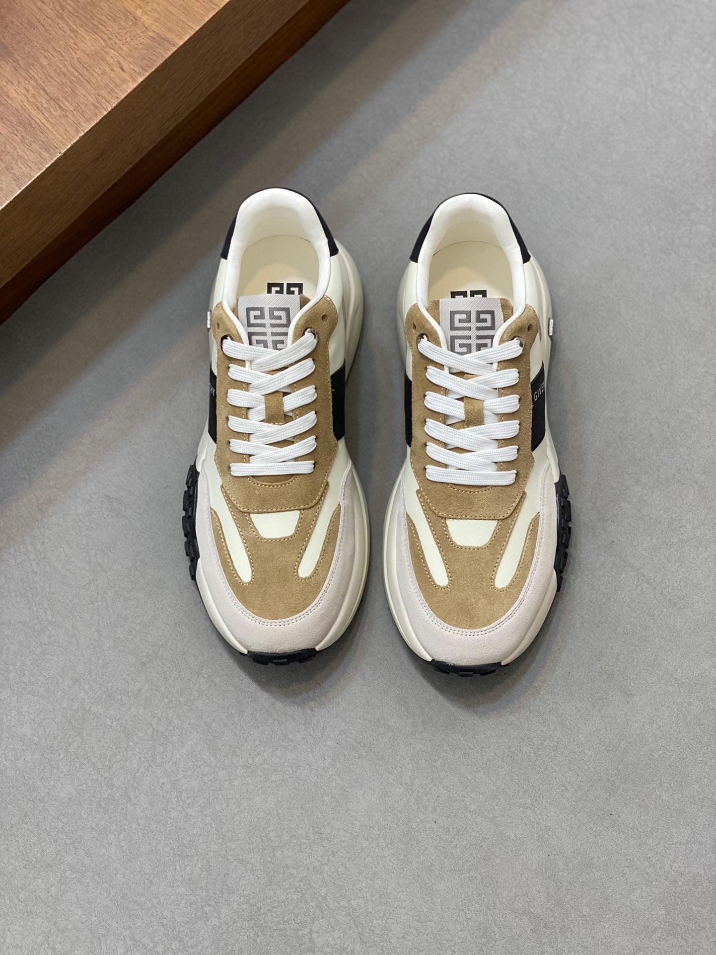 GVC Brown Runner Sneakers-022 Designer Sneakers
