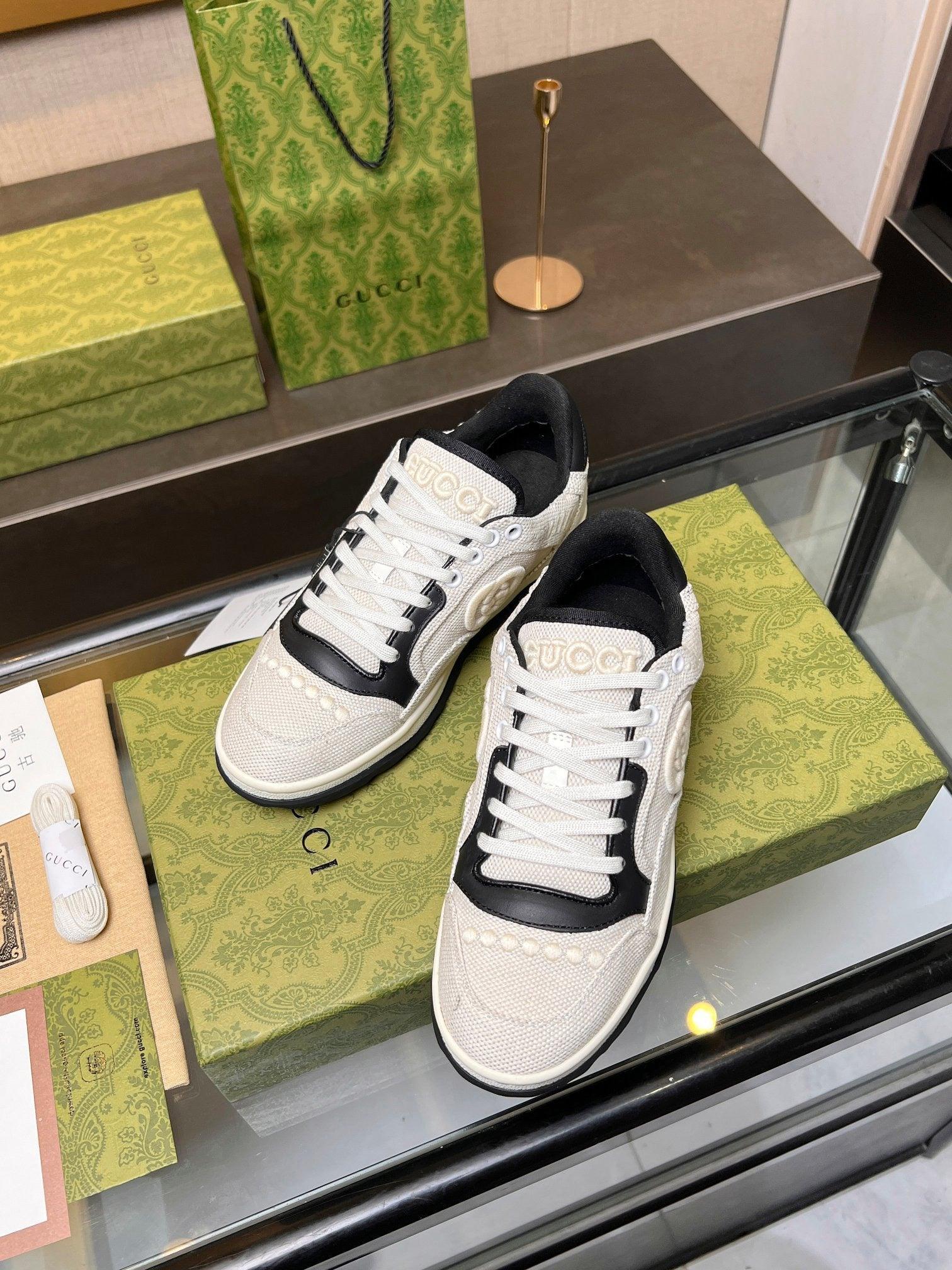 GCI Black and White MAC80 Sneakers-041 Designer Sneakers