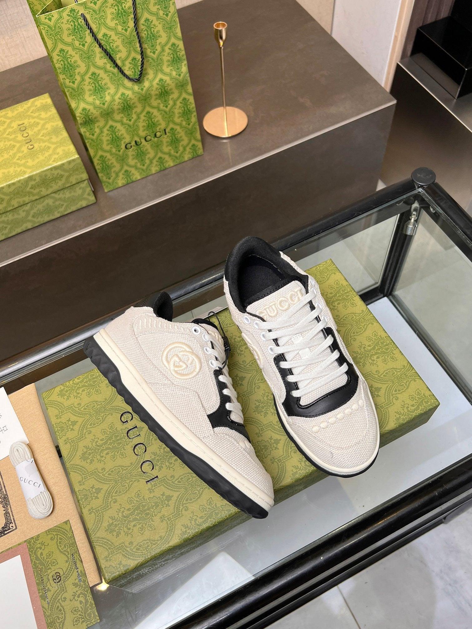 GCI Black and White MAC80 Sneakers-041 Designer Sneakers