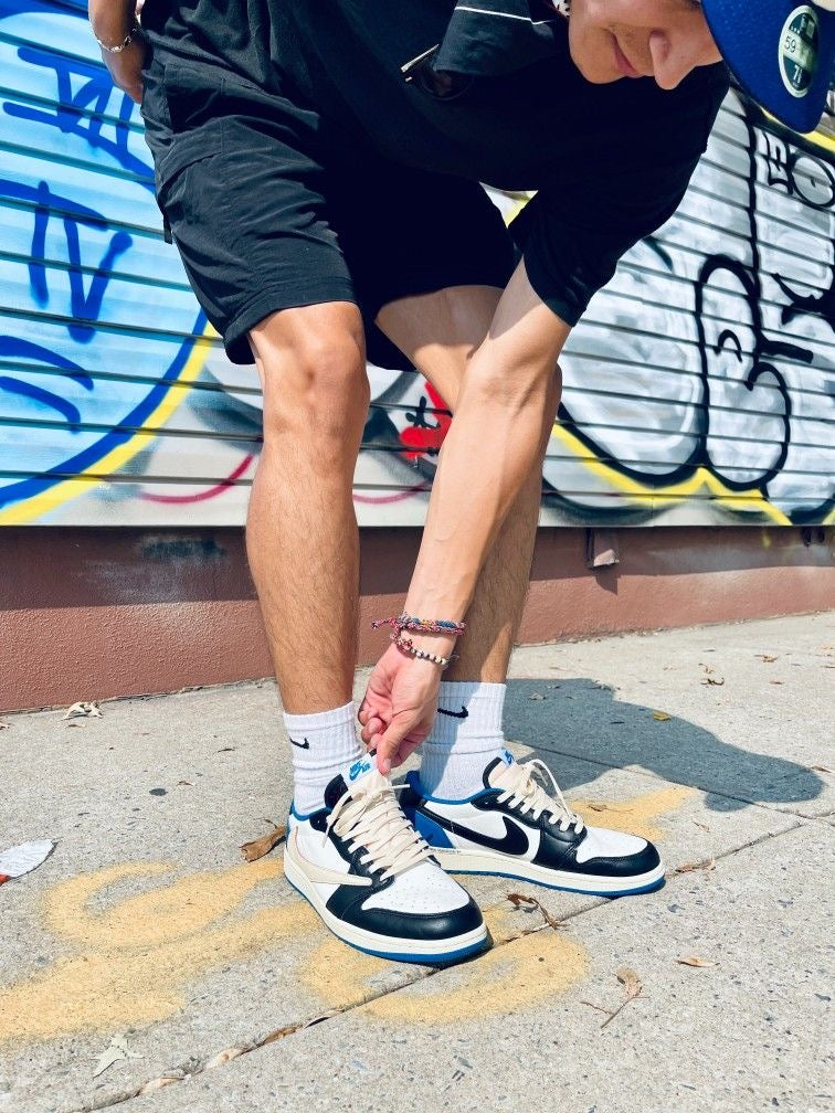 Custom Fragment x Travis Scott x Air Jordan 1 Low DM7866 140 luxurysteps