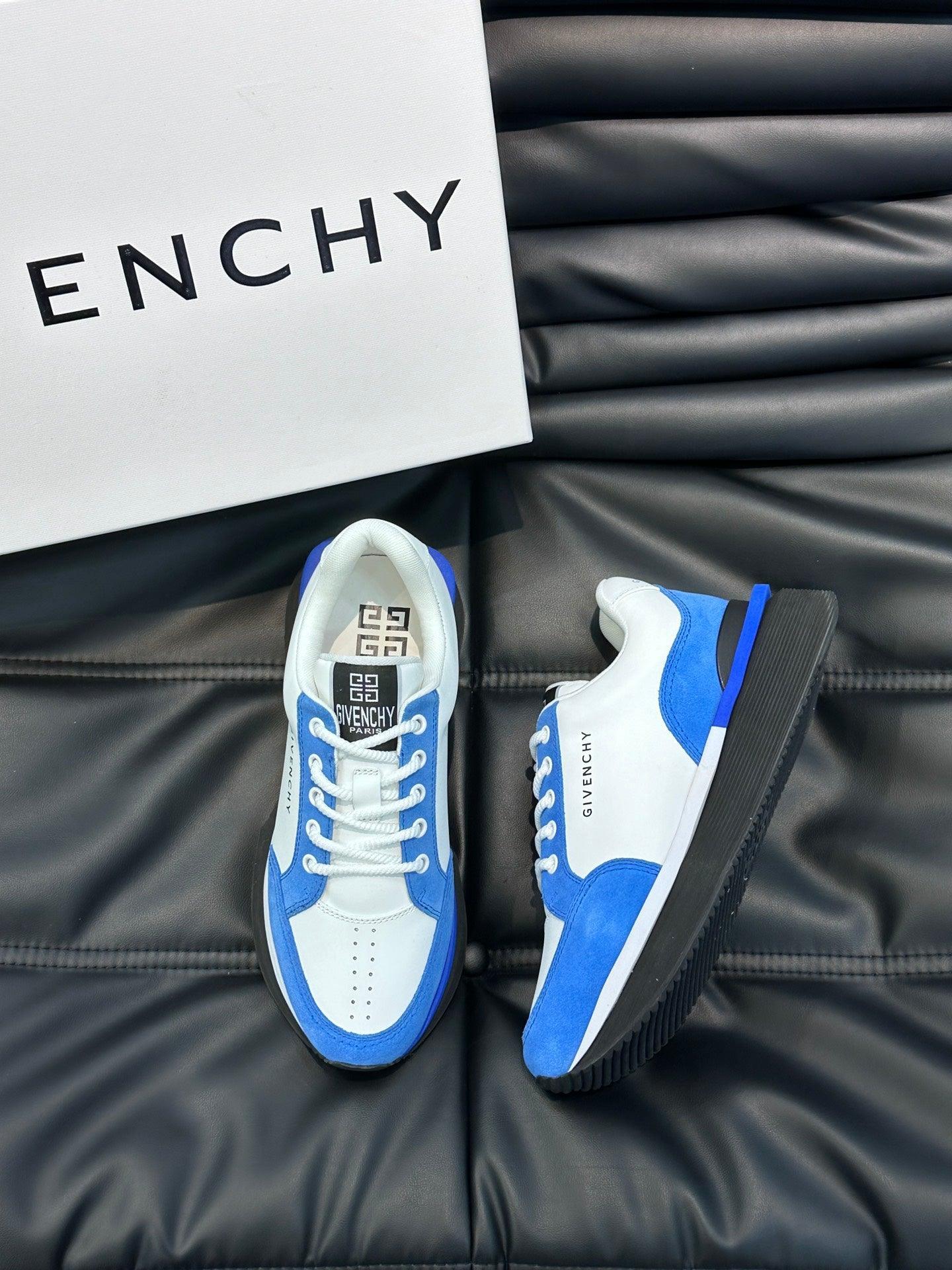 GVC Blue and White Sneakers-017 Designer Sneakers