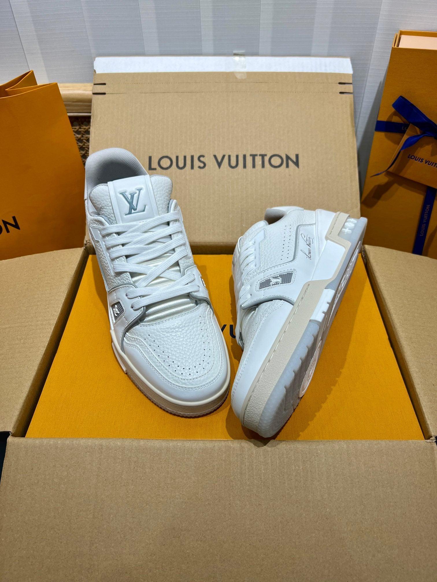 LUV White Trainer Sneakers-77 Designer Sneakers