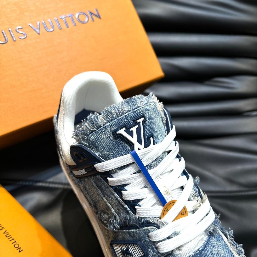 LUV Trainer Blue Denim Sneakers -070 Designer Sneakers