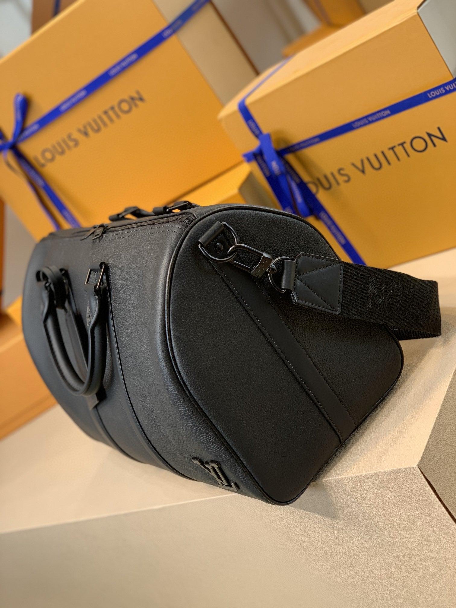 LuVi Aerogram Keepall BANDOULIèRE M57088 luxurysteps