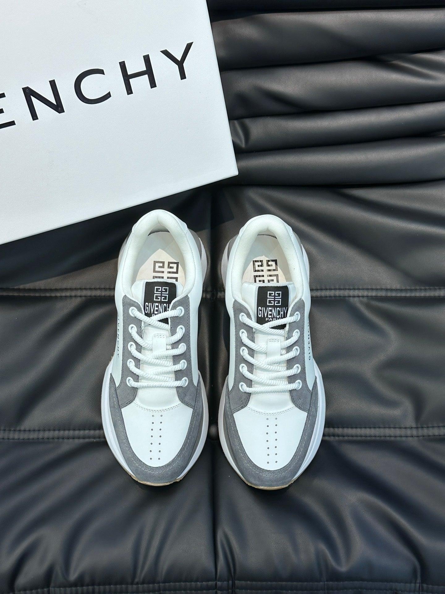 GVC Grey and White Sneakers-019 Designer Sneakers