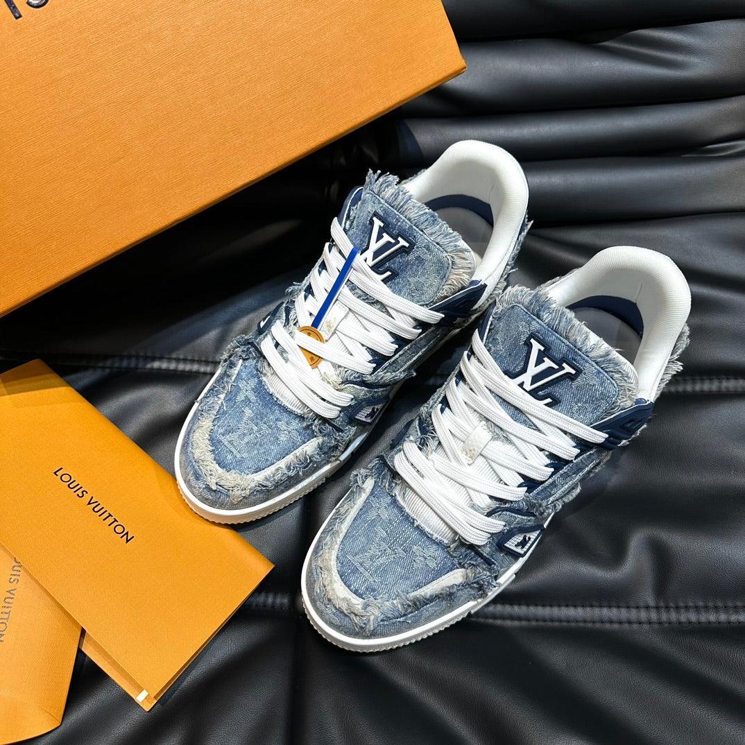 LUV Trainer Blue Denim Sneakers -070 Designer Sneakers