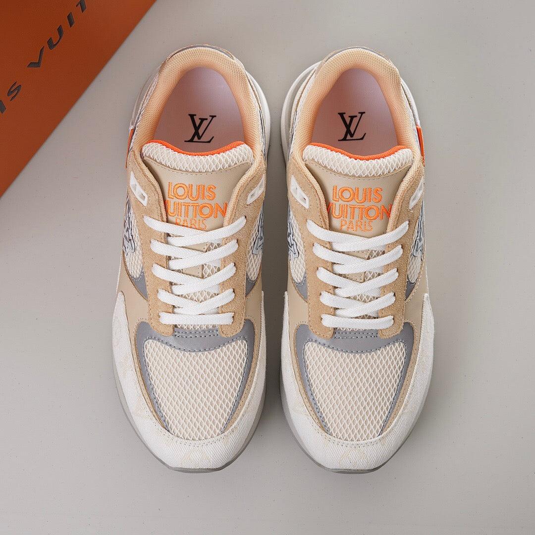 LUV Run Away Creme Sneakers-111 Designer Sneakers