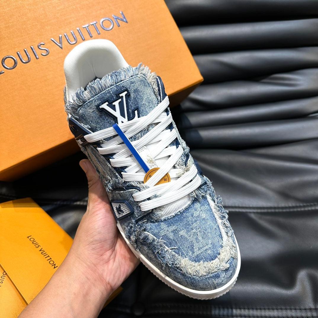LUV Trainer Blue Denim Sneakers -070 Designer Sneakers